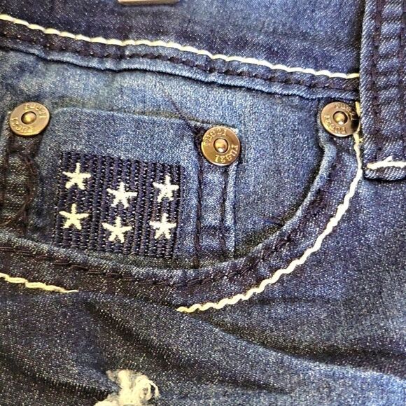 Rue21. Short shorts. Americana. Size 0. EUC - Picture 2 of 9